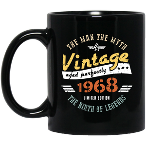 1968 Vintage Coffee Mug, Tea Mug