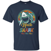 Retro Vintage Uncle Shark Men T-shirt