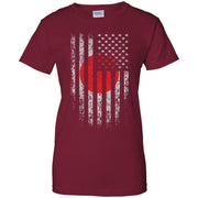 Japan USA Flag Grunge Women T-Shirt