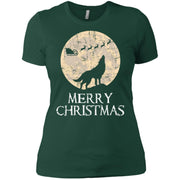 Christmas Wolf, Christmas Eve Women T-Shirt