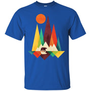 Mountain Bear, Retro Mountains Men T-shirt