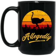 Letterkenny Allegedly Ostrich Retro Coffee Mug, Tea Mug