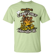 Camp Chef Gift For Summer Campsite Cooks And Campers Men T-shirt