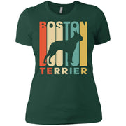 Funny Boston – Boston Terrier Vintage Style Women T-Shirt