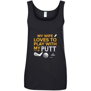 Golf Golfer Funny Quote Golfing Ball Wife Women T-Shirt