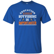 Retro Fisherman Fisher Fishing Fish Men T-shirt