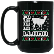 Fa La La La Llama Ugly Christmas Coffee Mug, Tea Mug