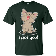 I Got You Cute Cat Animal Circle Game Funny Gift Men T-shirt