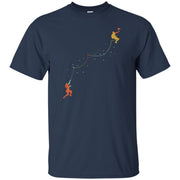 Rock Climbing Tee Shirt Mountain Climber Outdoor Men T-shirt