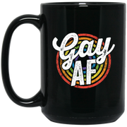 LGBT Pride Shirt Rainbow Flag Colors Gay Lesbian Ally Gift.png Coffee Mug, Tea Mug