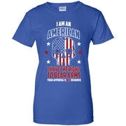 American Pride, Humor Bear Arms Women T-Shirt