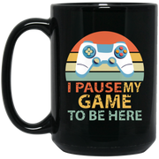 I Paused My Game To Be Here Gaming Retro Coffee Mug, Tea Mug