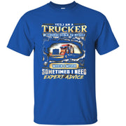 Yes I Am A Trucker Of Course I Talk To Myself Men T-shirt