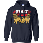 Beast Power Pug Dog Workout Gift Men T-shirt
