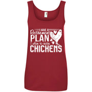 Retirement Plan Raise Chickens Women T-Shirt
