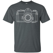 Asahi Pentax 35mm Vintage Camera Line Art Men T-shirt
