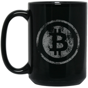 Vintage Bitcoin Logo Coffee Mug, Tea Mug