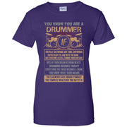 Drummer Play Air Drums Any Time, Anywhere Women T-Shirt