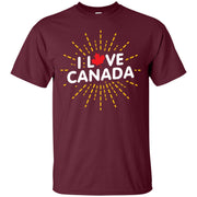 I Love Canada Sun Men T-shirt