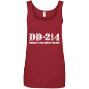 DD-214 Freedom Design for Men and Women Veterans Women T-Shirt