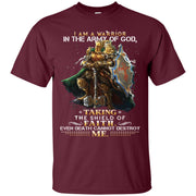 I Am A Warrior In The Army Men T-shirt