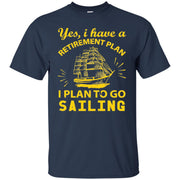 Retirement Plan, Sailing Men T-shirt