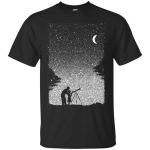 Astronomer Starry Sky Men T-shirt
