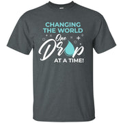 Changing The World One Drop At A Time Men T-shirt