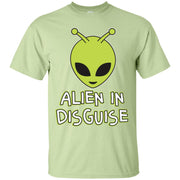 Funny Disguise Tshirt Design ALIEN IN DISGUISE Men T-shirt