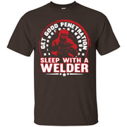 Sleep With A Welder Men T-shirt