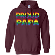 Proud Dad PaPa LGBT Gay Pride LGBTQ Parent Support Men T-shirt
