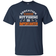 Retro Fisherman Fisher Fishing Fish Men T-shirt