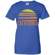 California Vintage Retro Women T-Shirt