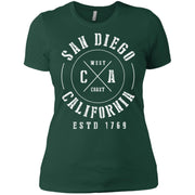 San Diego California Women T-Shirt