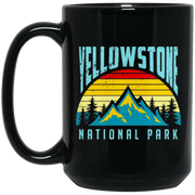 Yosemite National Park California Vintage Retro Coffee Mug, Tea Mug
