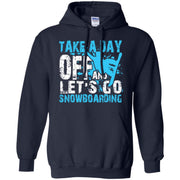 Snowboarding Take A Day Off Let’s Go Men T-shirt