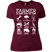 Farmer – Mechanic, Meteorologist, Scientist Women T-Shirt