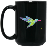 AD Geometric Hummingbird Coffee Mug, Tea Mug