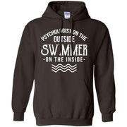 Psychologist Outside Swimmer Inside Men T-shirt