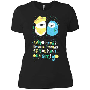 Amigos Best Friends Women T-Shirt