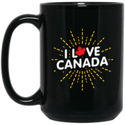 I Love Canada Sun Coffee Mug, Tea Mug