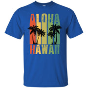 Aloha Hawaii Vintage Retro Surf Men T-shirt