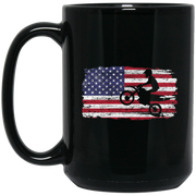 Motocross Dirt Bike With Flag Coffee Mug, Tea Mug