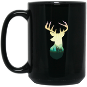 Deer Family In The Forest Unisex Cool Coffee Mug, Tea Mug