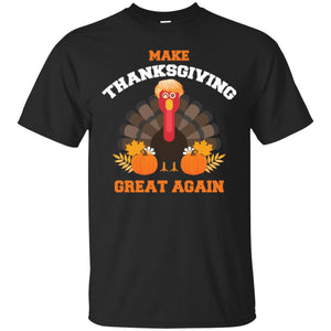 Turkey Trump Make Thanksgiving Great Again Men T-shirt