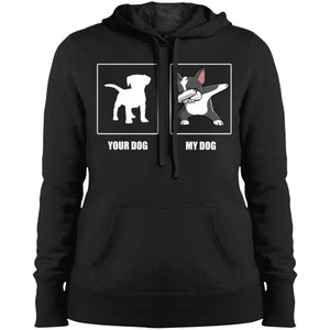 Your Dog My Dog Dabbin Boston Terrier Women T-Shirt