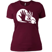 Hand Shadow Rabbit Women T-Shirt
