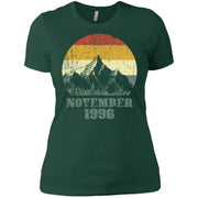 November 1996 T-Shirt Vintage 22nd Birthday Gifts Women T-Shirt