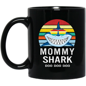 Mommy Shark Coffee Mug, Tea Mug