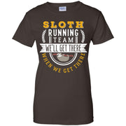 Sloth Running Team Women T-Shirt